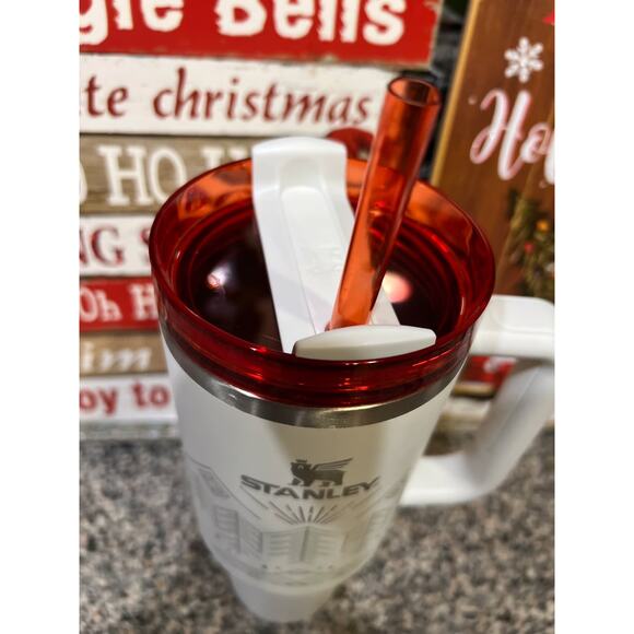 Stanley Halloween Winterscape Quencher H2.0 FlowState Tumbler 40 OZ Limited - Picture 6 of 6